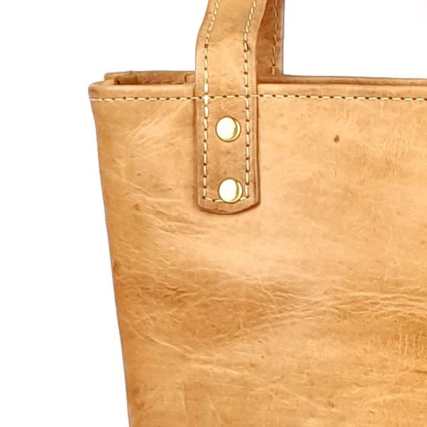A64 traditional Leather Women's Bag Sand