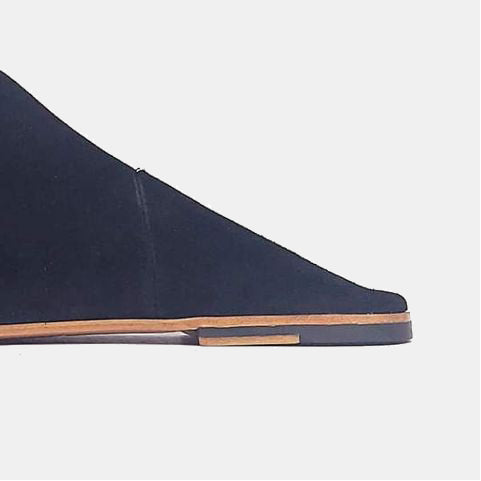 102 Balgha de luxe en daim Noir