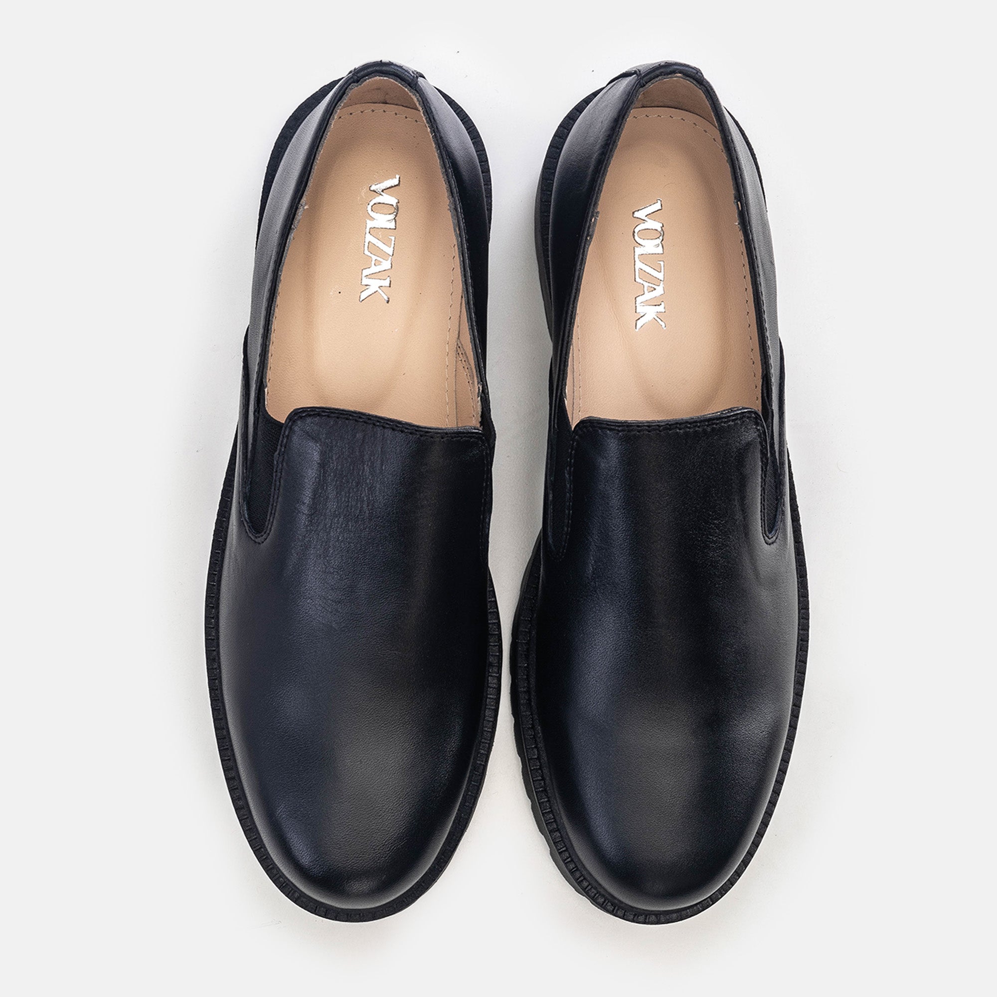 Volzak 118 Chaussure en cuir Noir