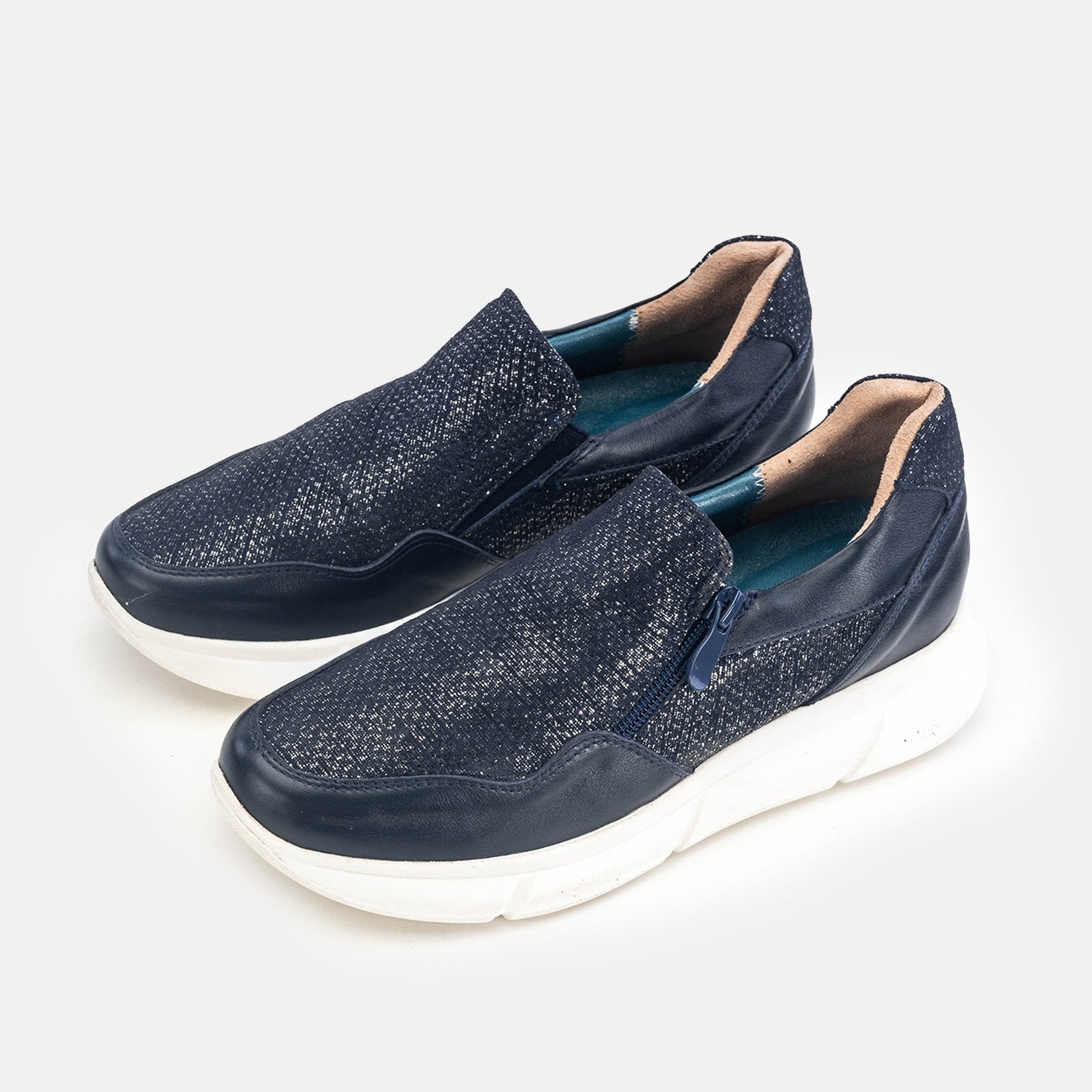 Volzak 178 Leather sneaker Blue