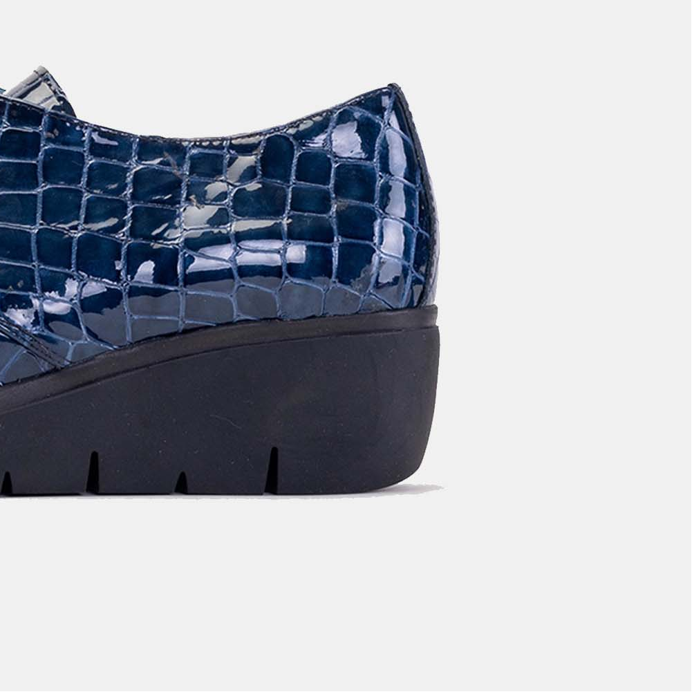 Volzak 2090 chaussure en cuir Bleu