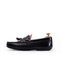 Volzak 5140 Mocassin en cuir Démasquable noir