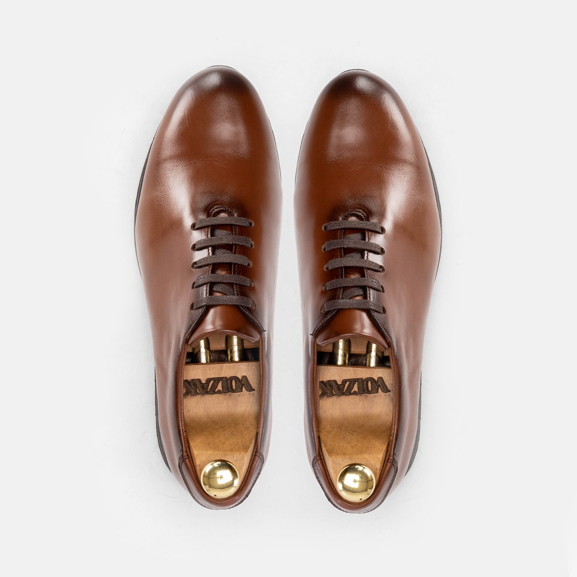 Volzak 5154 Basket en cuir Camel