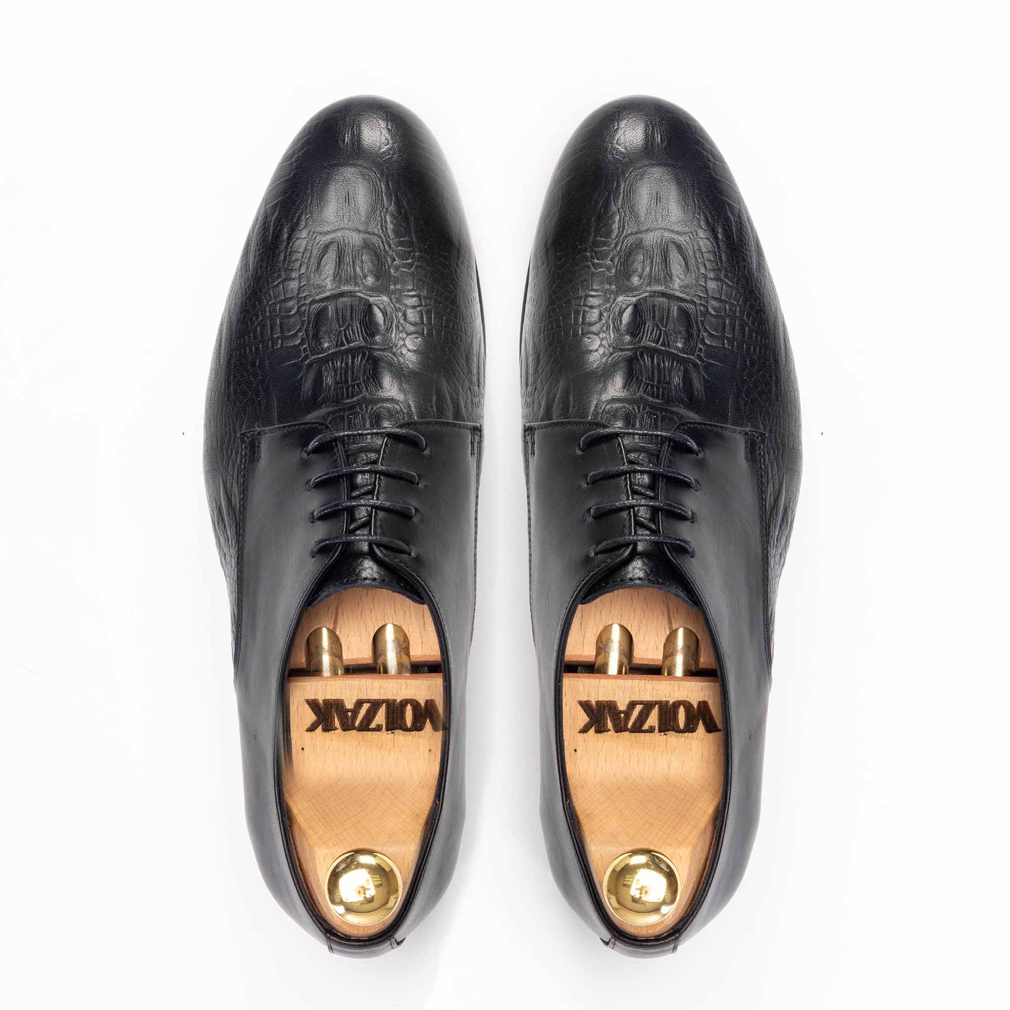 Volzak 6083 Chaussure en cuir Noir