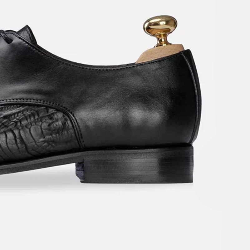 Volzak 6083 Chaussure en cuir Noir