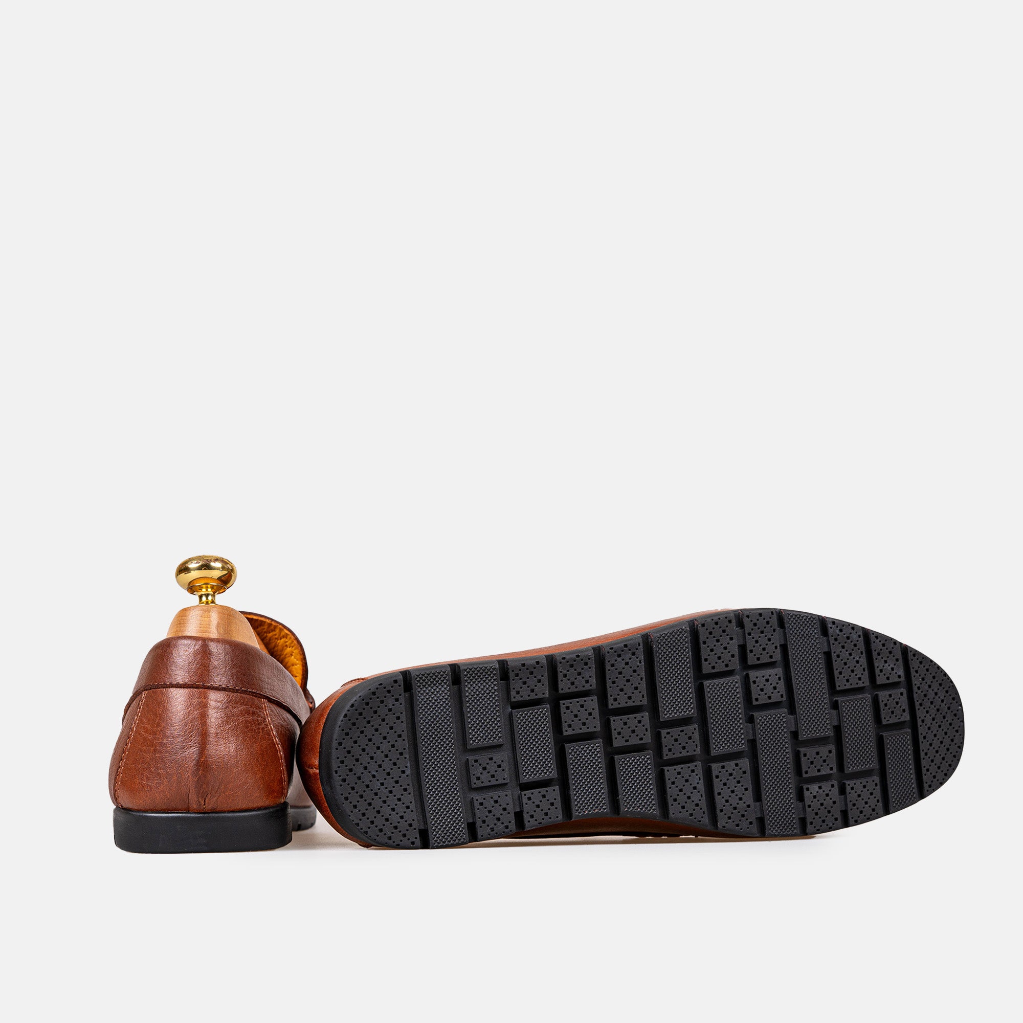 Volzak 0100 Camel Leather Moccasin