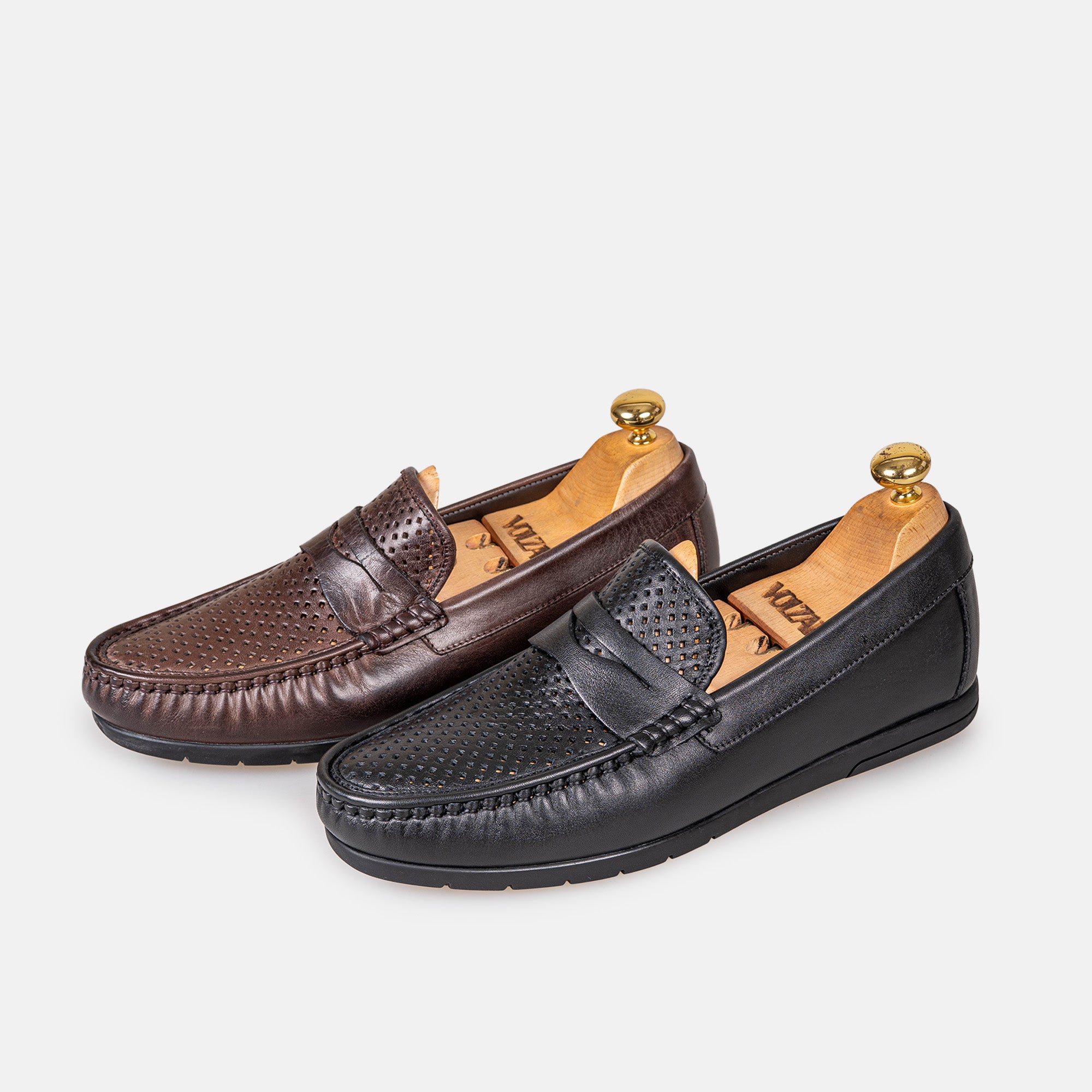 Volzak 050 Brown Leather Moccasin