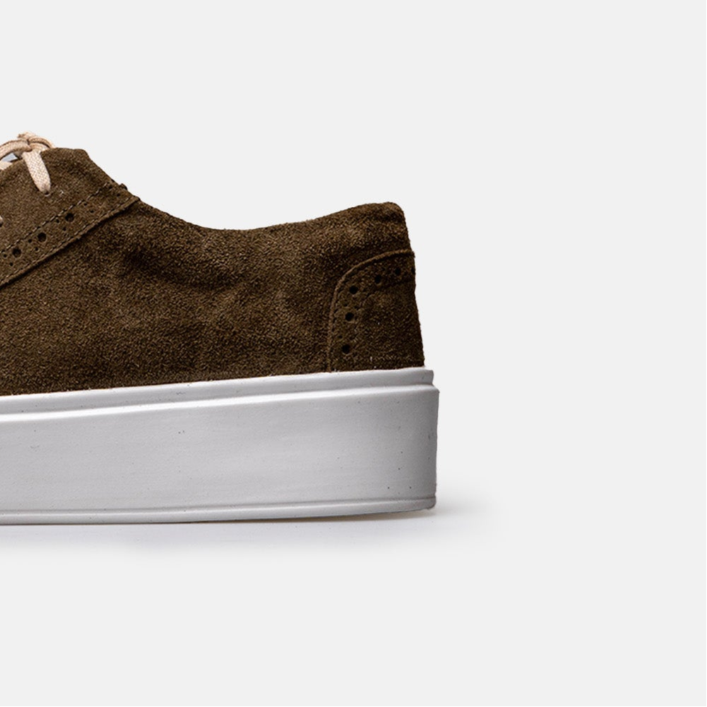 Volzak 777 Basket en daim Vert