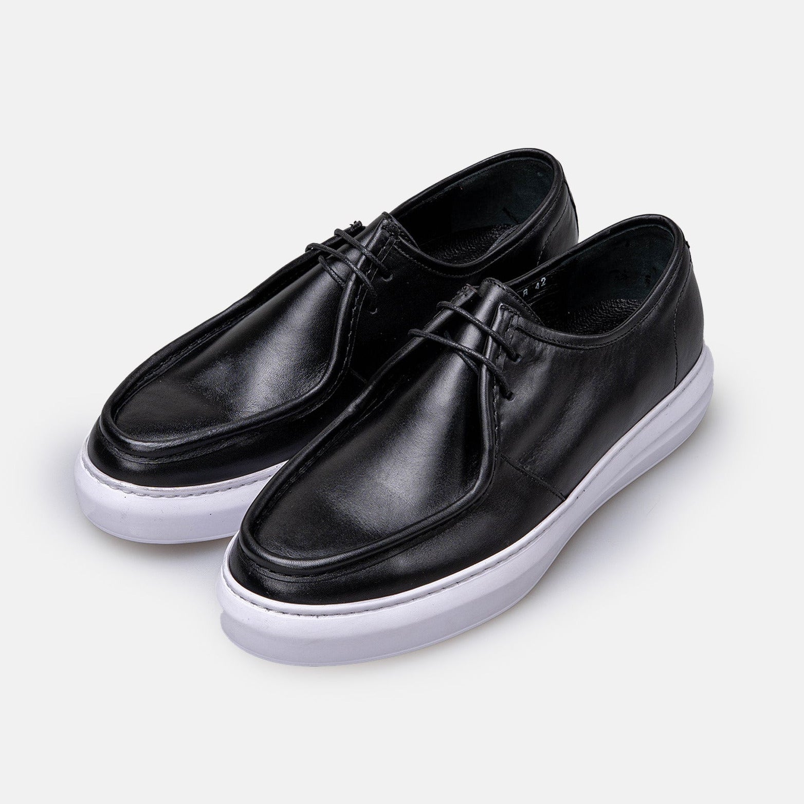 Volzak 5418 Black leather sneaker