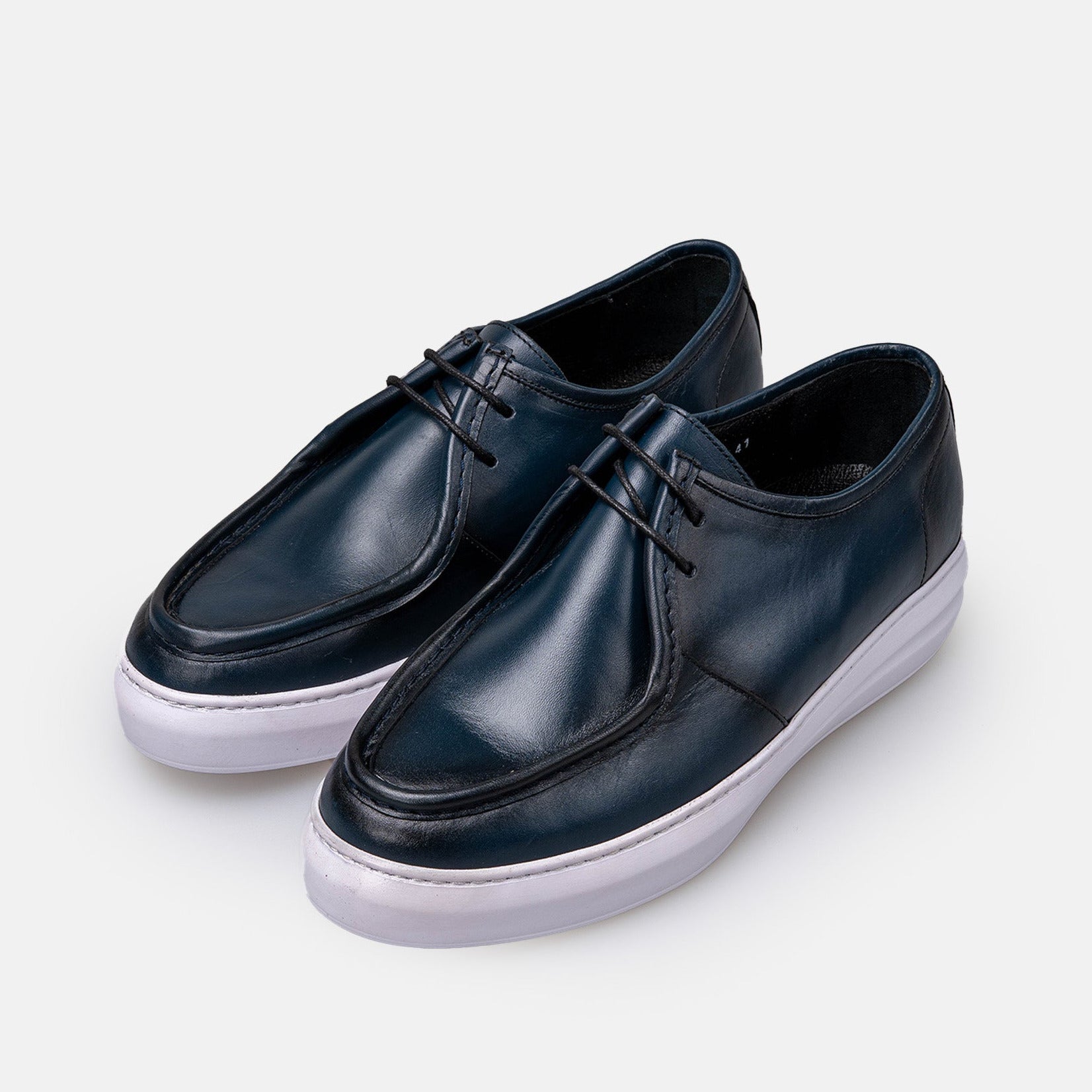 Volzak 5418 leather sneaker Blue