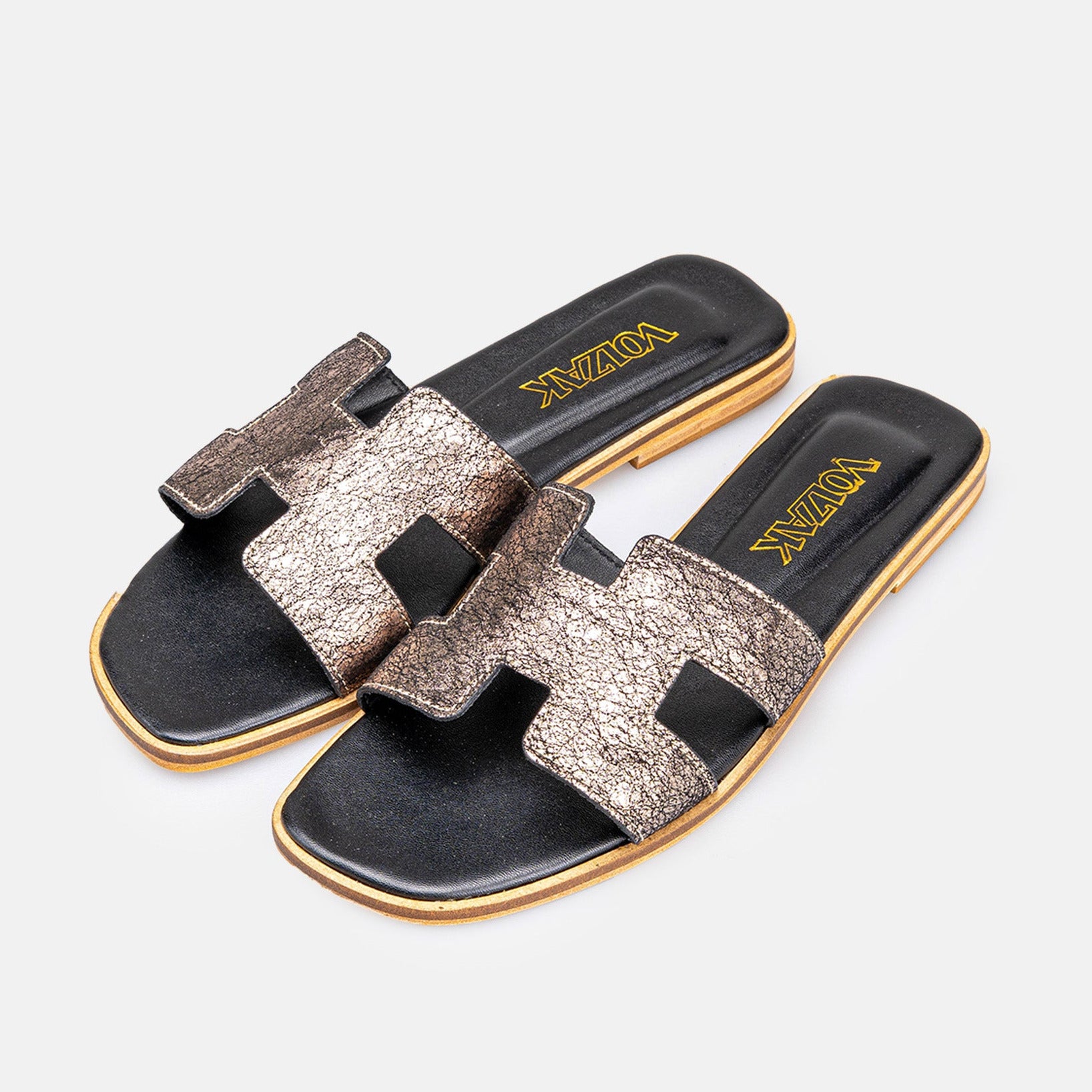 Volzak 900 Sandale en cuir Bronze (Édition Limitée)