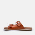 Volzak 360 Sandale en cuir Camel