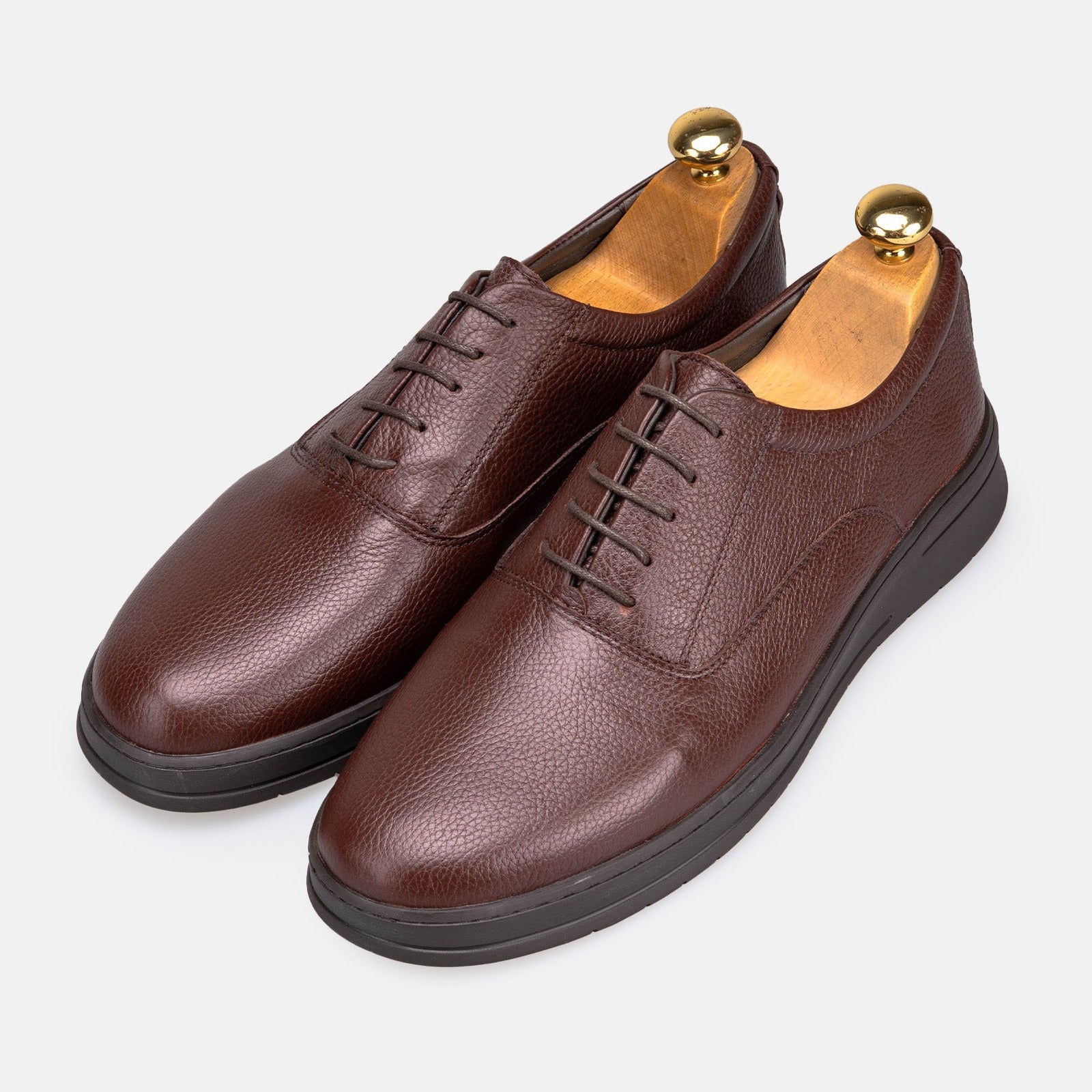 Volzak 6079 Basket en cuir Marron