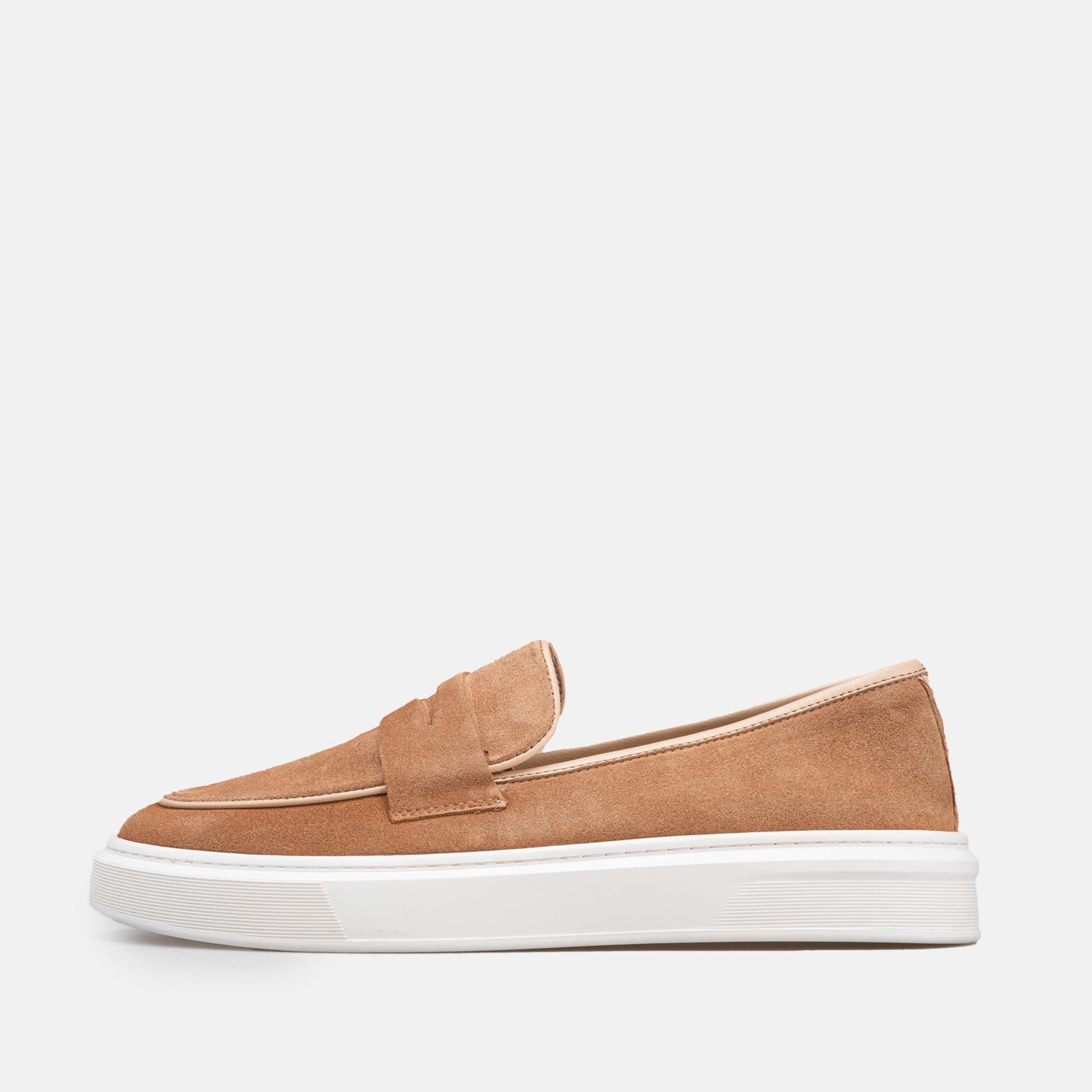 Volzak 2149 basket en daim Beige