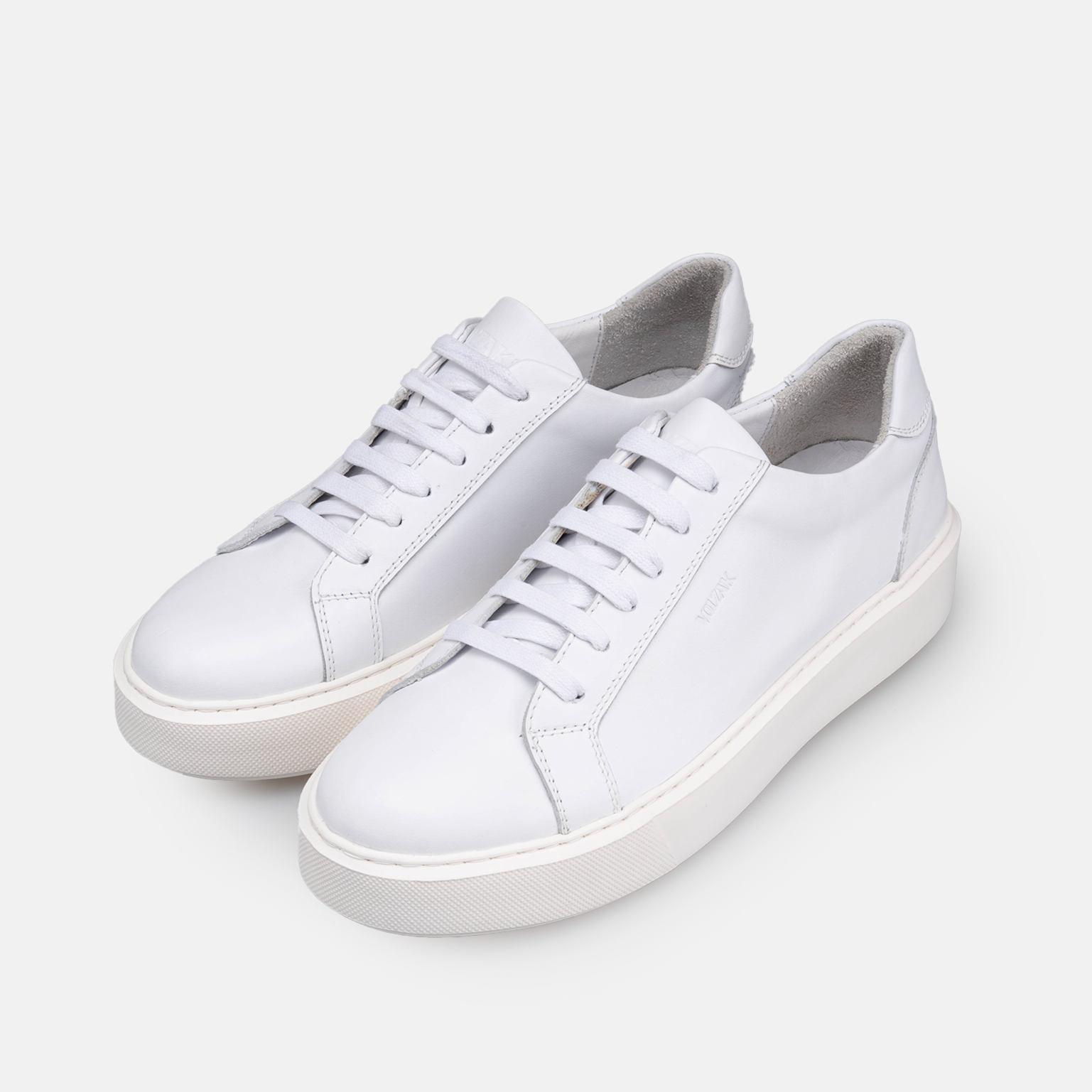 Volzak 6041 S Leather Sneakers White