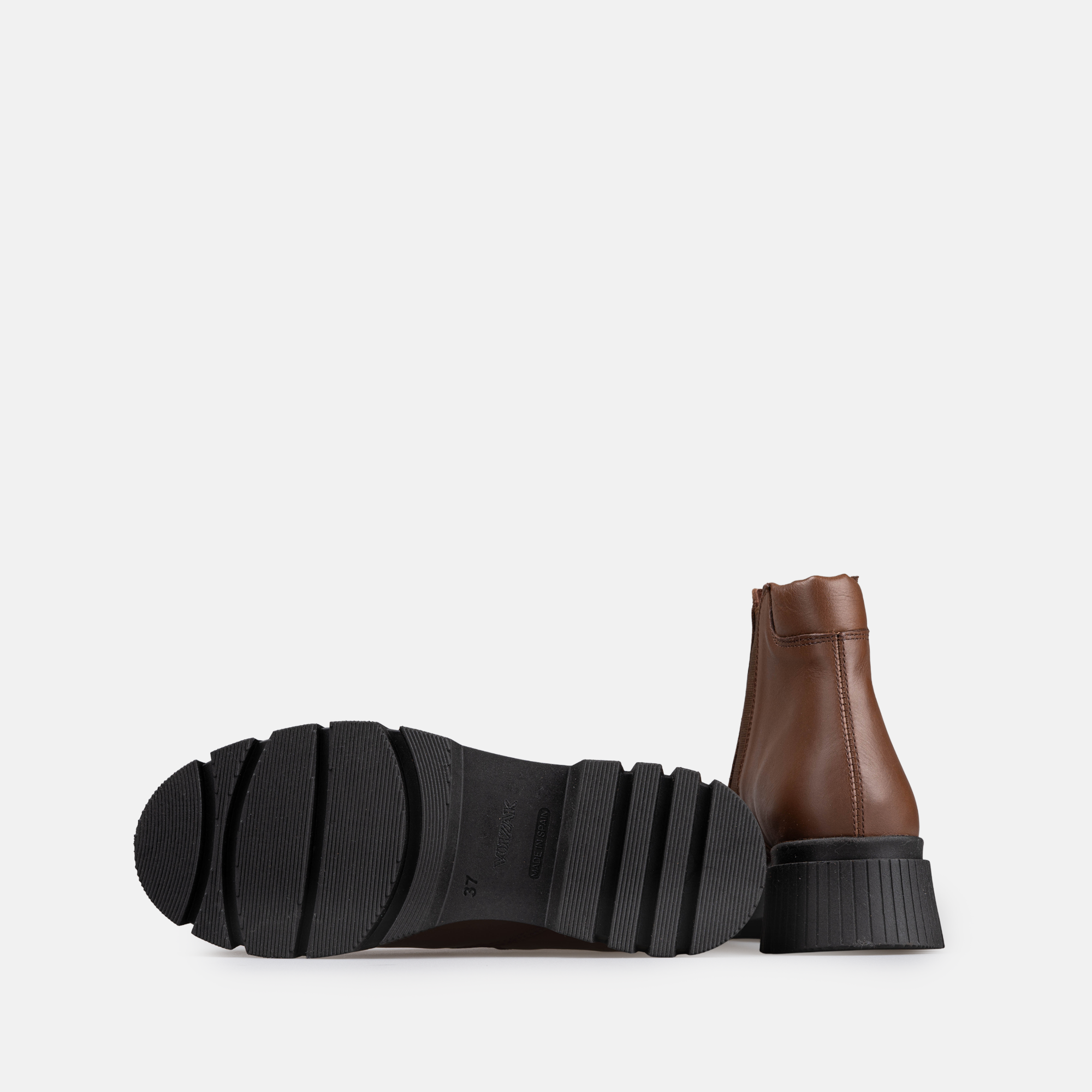 Volzak 1088 Brown Leather Ankle Boot