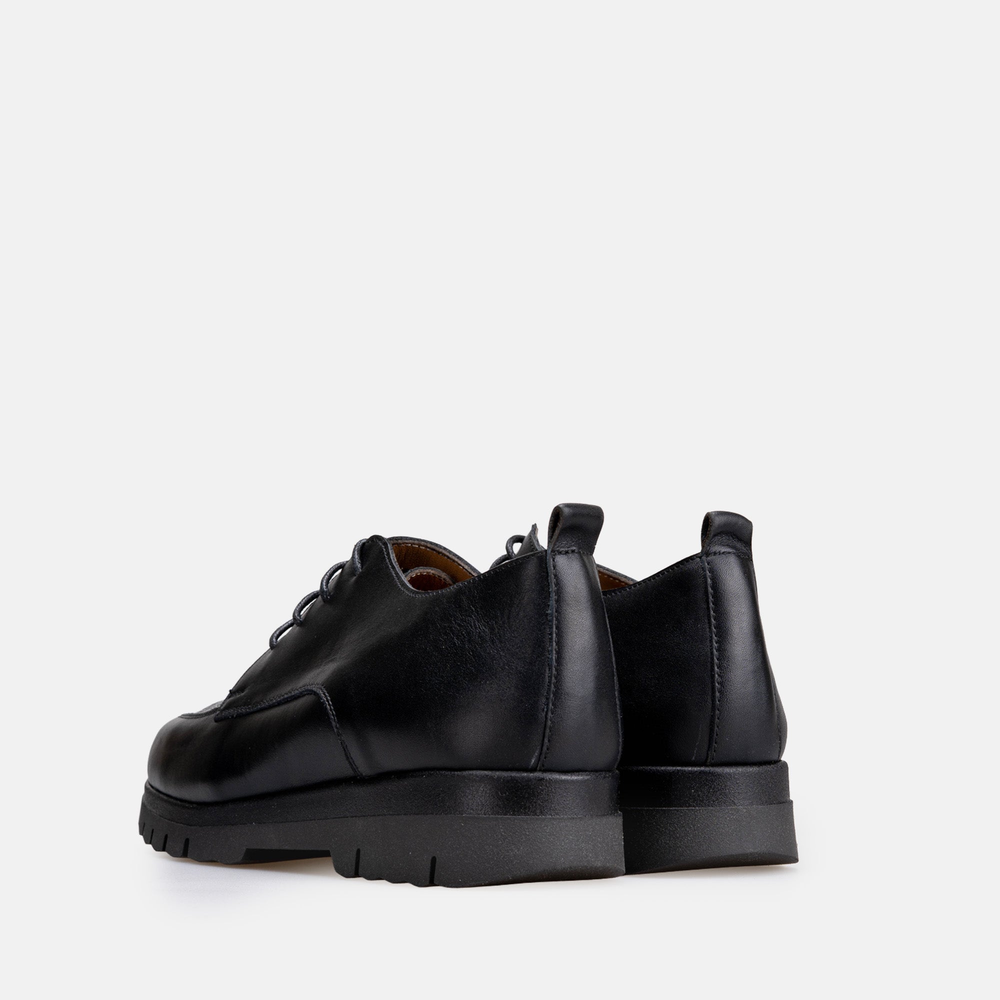 Volzak 2024 Black Silver Leather Shoe