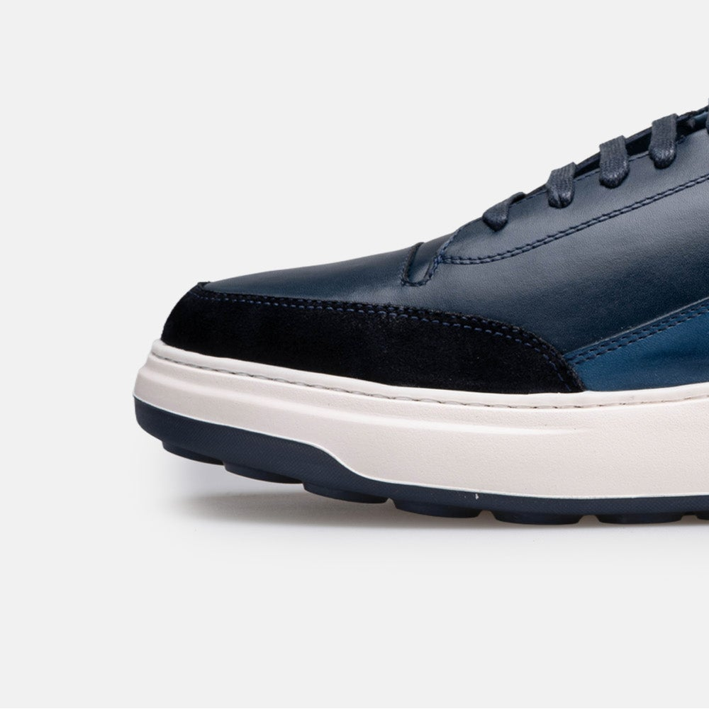 Volzak 6056 leather sneaker Blue