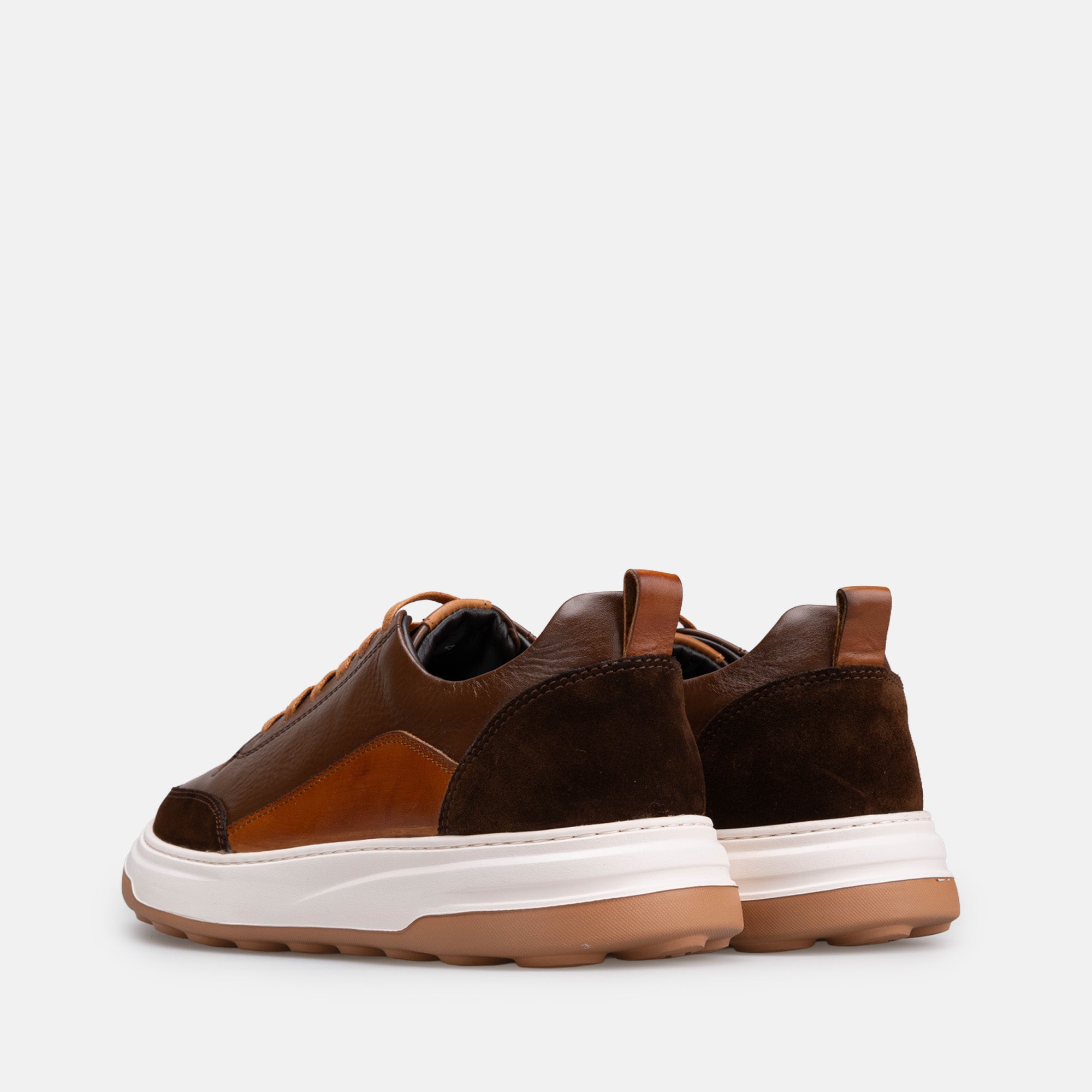 Volzak 6056 Brown leather sneaker