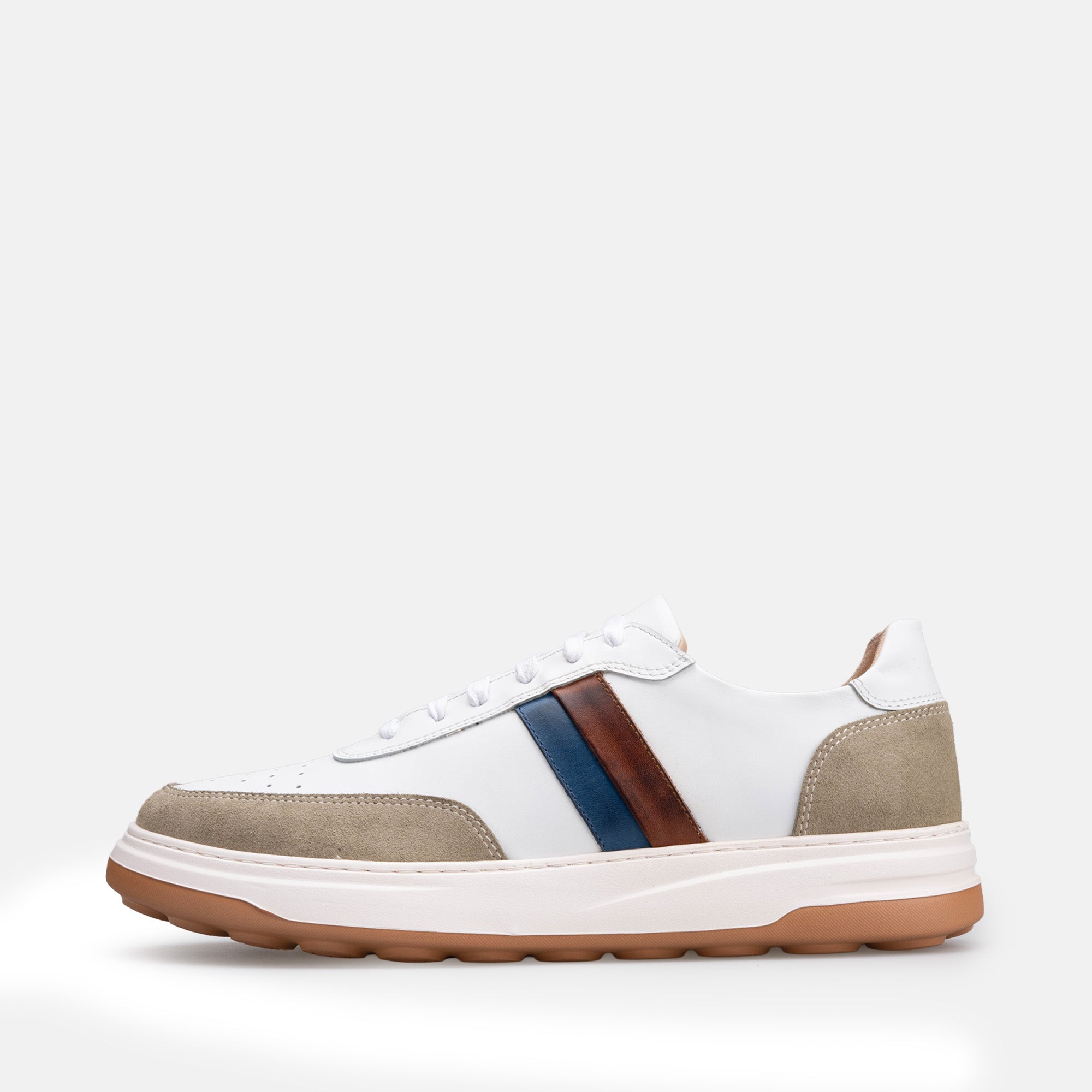 Volzak 7000 leather sneaker White