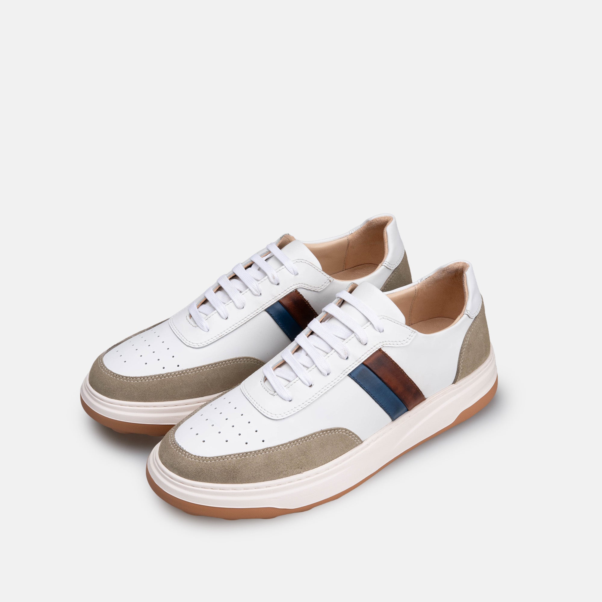 Volzak 7000 leather sneaker White