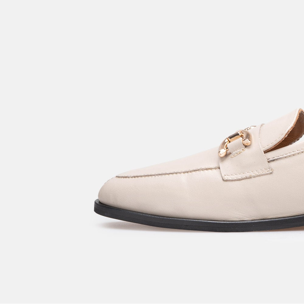 Volzak 128 Chaussure en cuir Beige