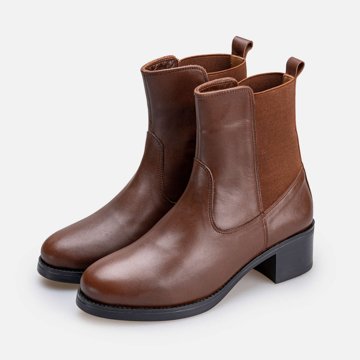 Volzak 4007 Bottine en cuir Marron