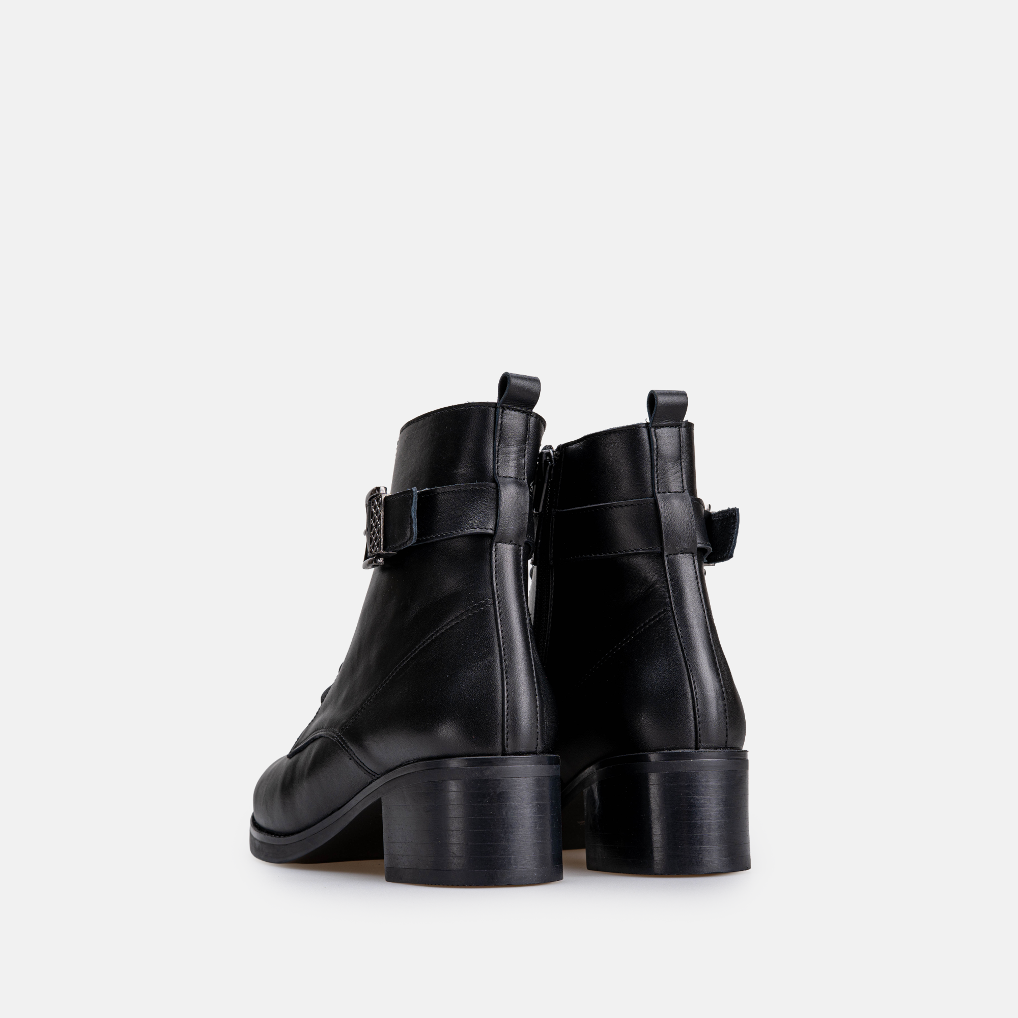 Volzak 1100 Bottine en cuir Noir