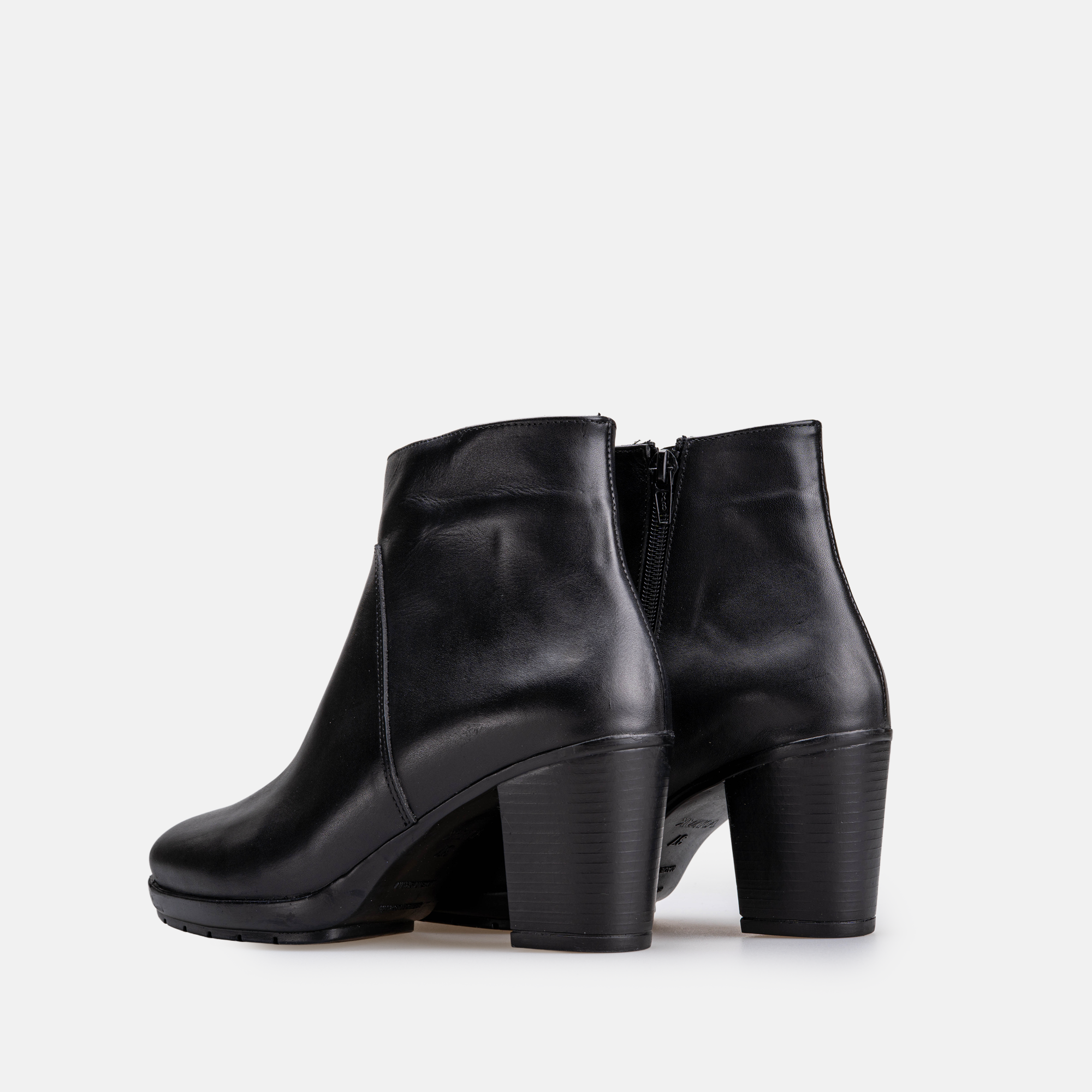 Volzak 101 Bottine en cuir Noir