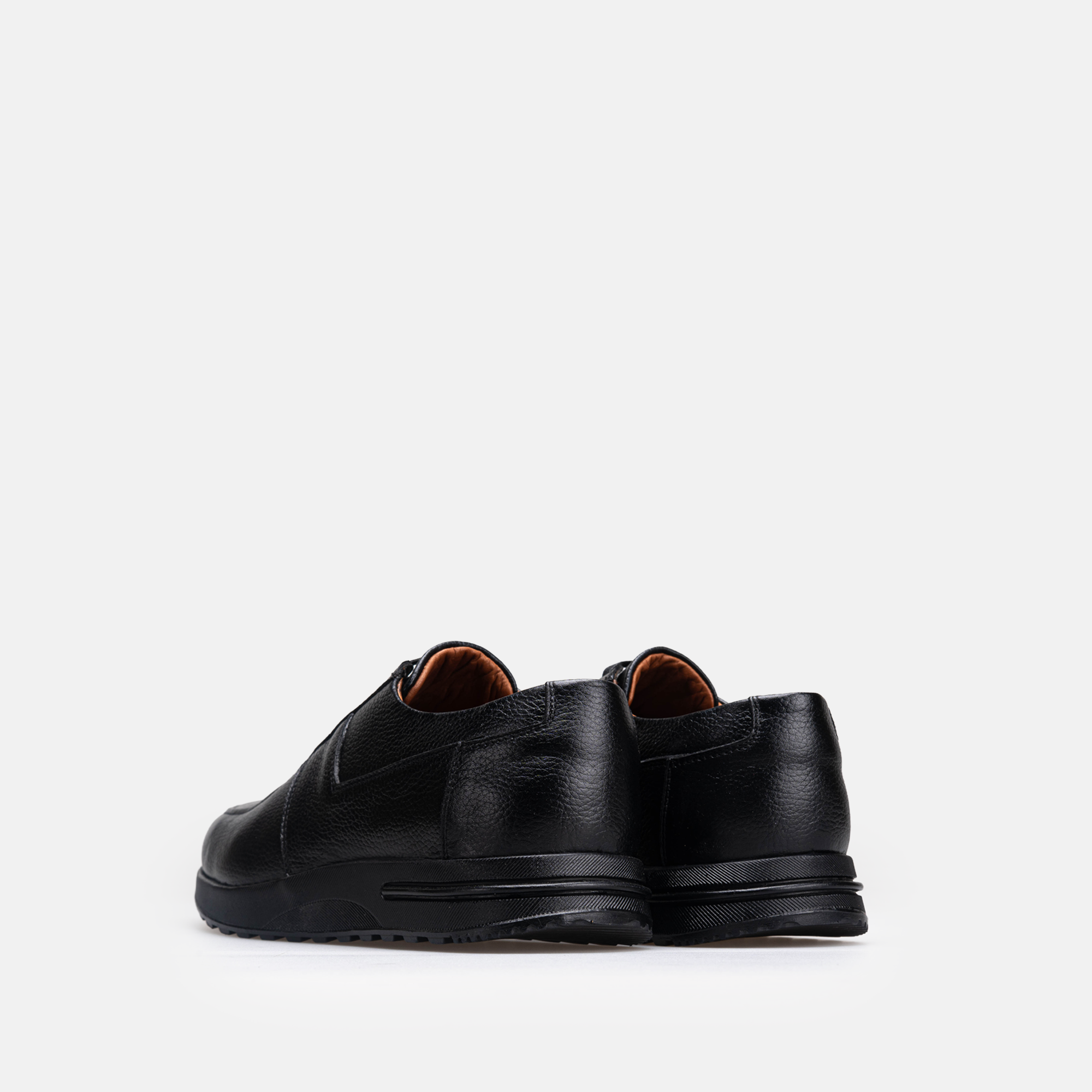 Volzak 5527 basket en cuir Noir Grainé