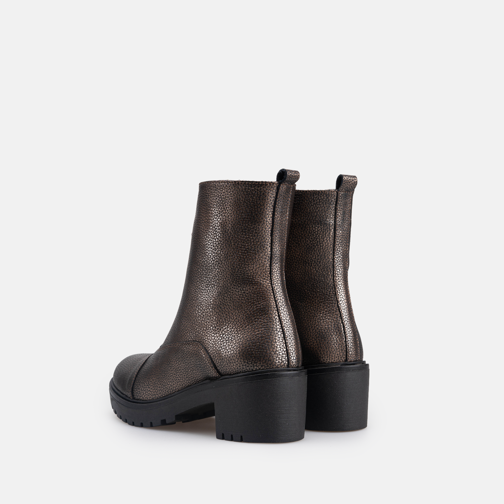 Volzak 4088 Bottine en cuir Bronze