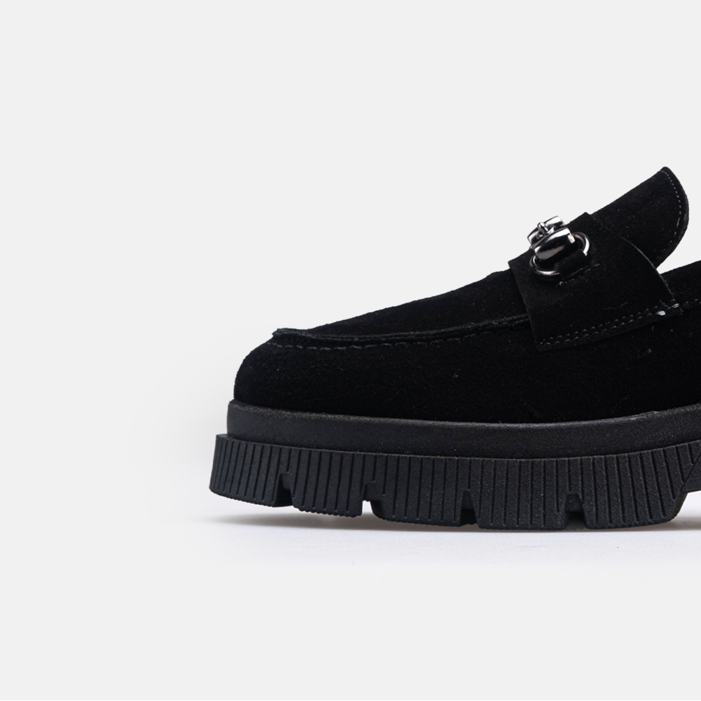 Volzak 122 Chaussure en daim Noir