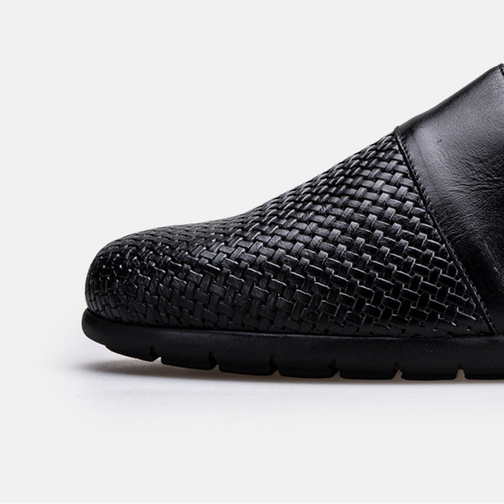 Volzak 5605 Mule en cuir Noir