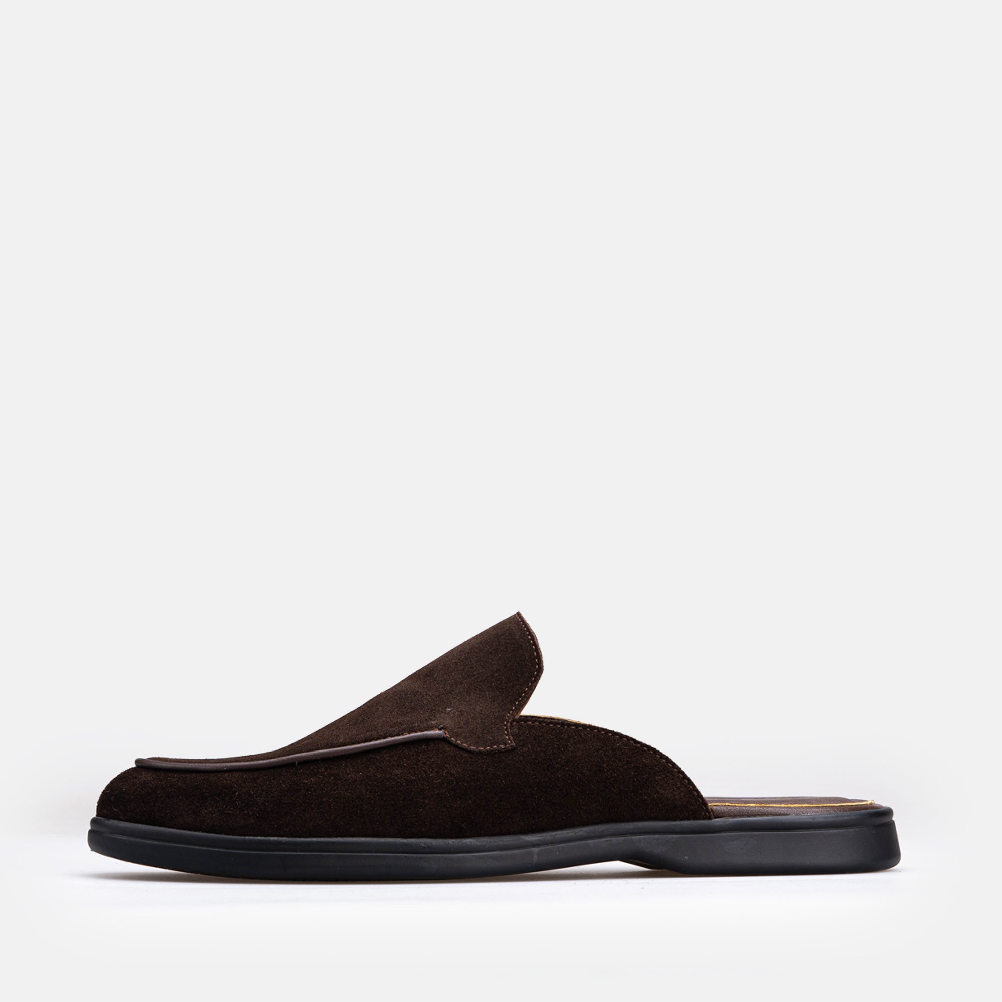 Volzak 5606 Mule en daim Marron