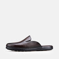 Volzak 5601 Mule en cuir Marron