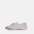 Volzak 32 mocassin en daim Gris Clair