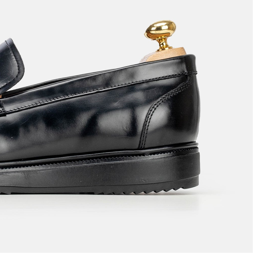 Volzak 5339 chaussure en cuir Démasquable Noir