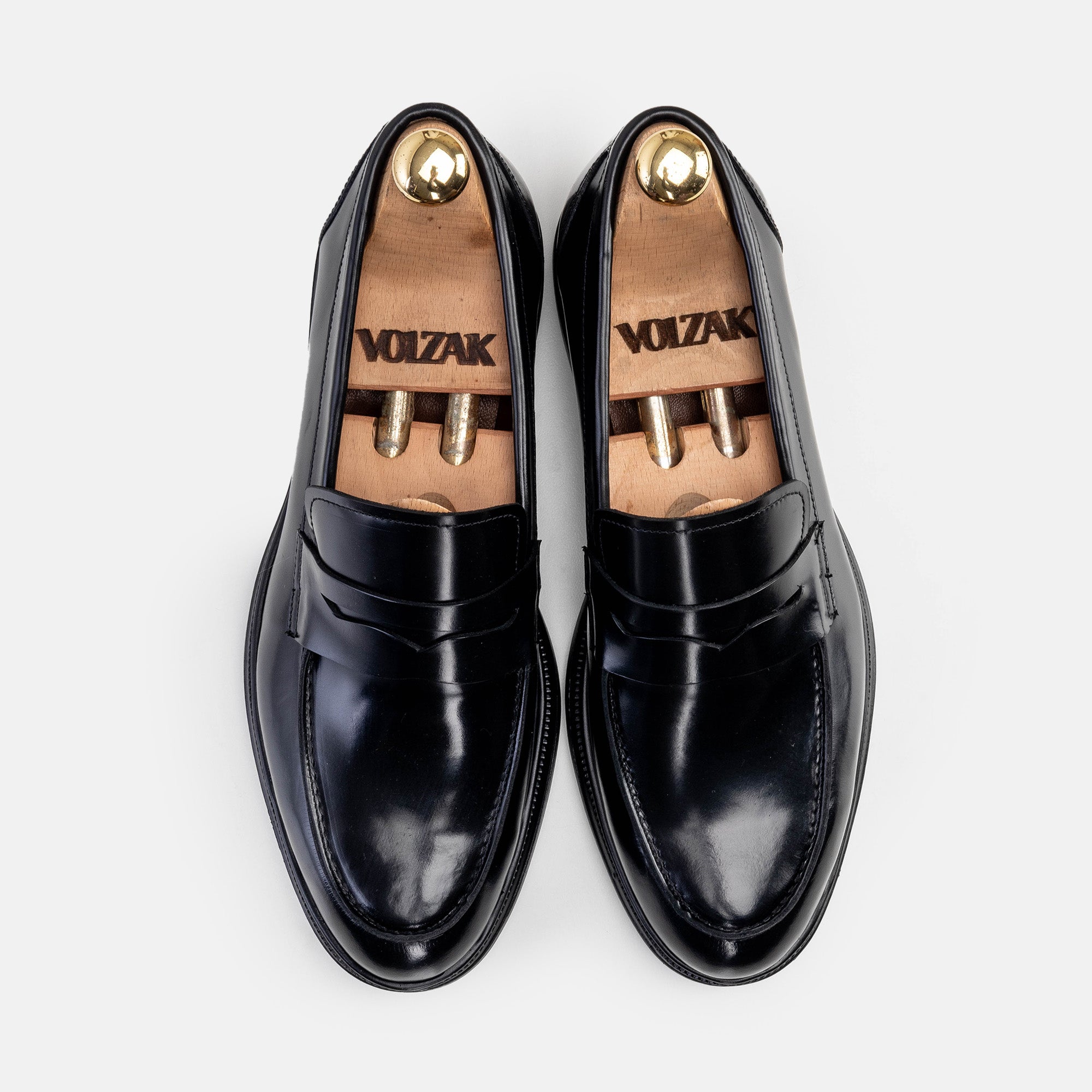 Volzak 5339 chaussure en cuir Démasquable Noir