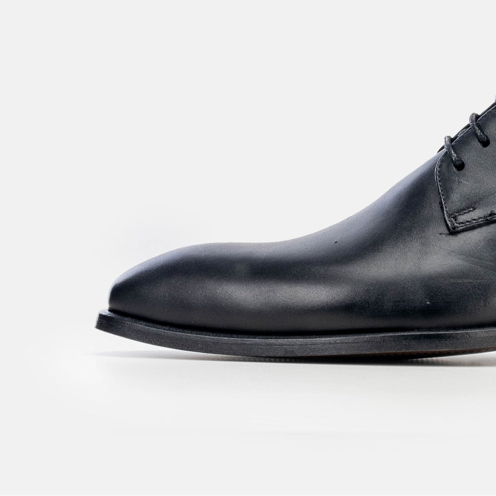 Volzak 5336 leather shoe Black