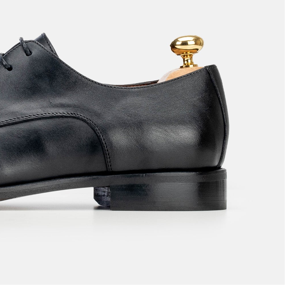 Volzak 5336 leather shoe Black