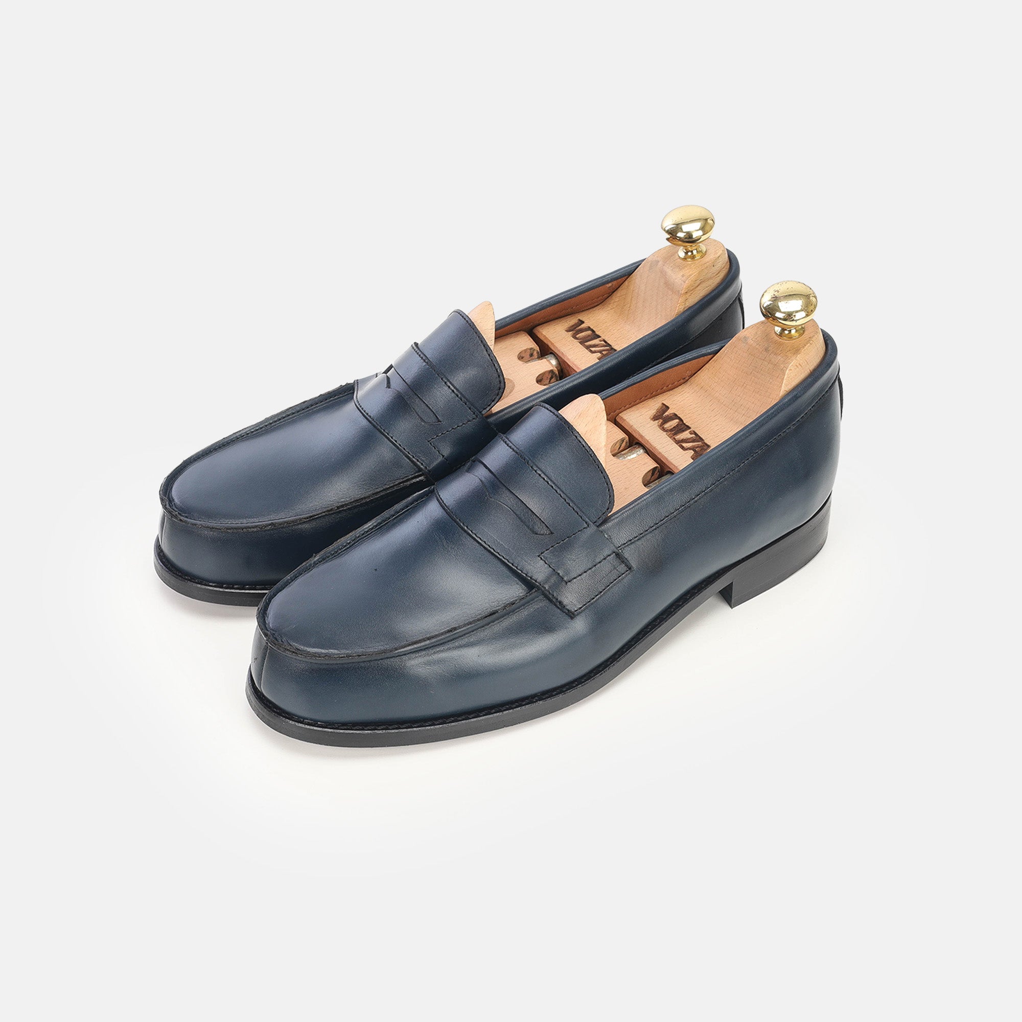 Volzak 5350 leather shoe Blue