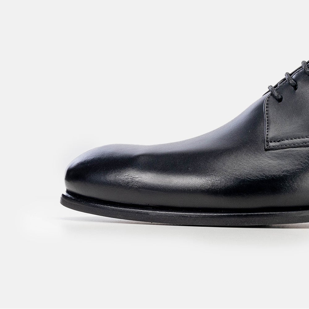 Volzak 5342 leather shoe Black