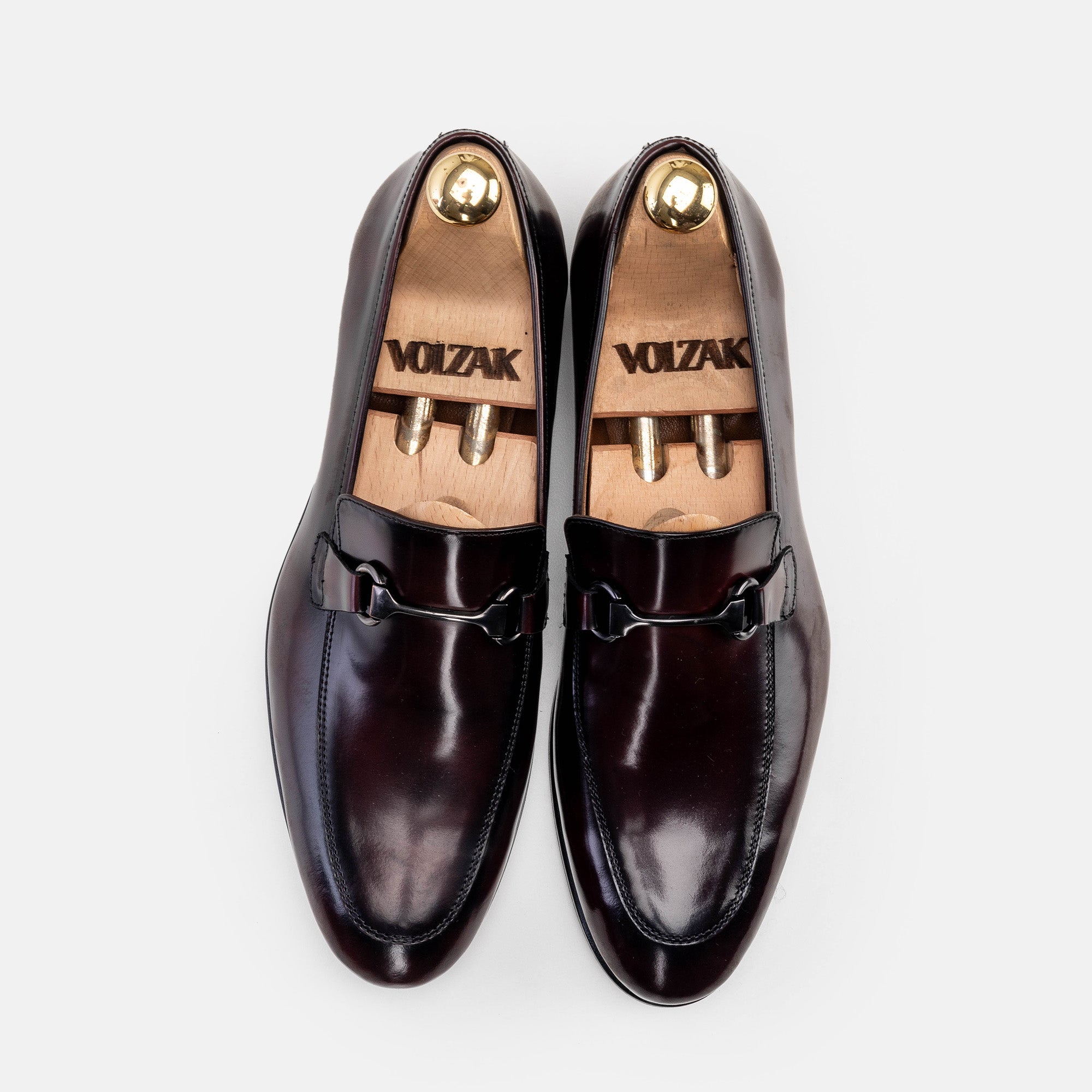 Volzak 5335 chaussure en cuir Démasquable Bordeaux