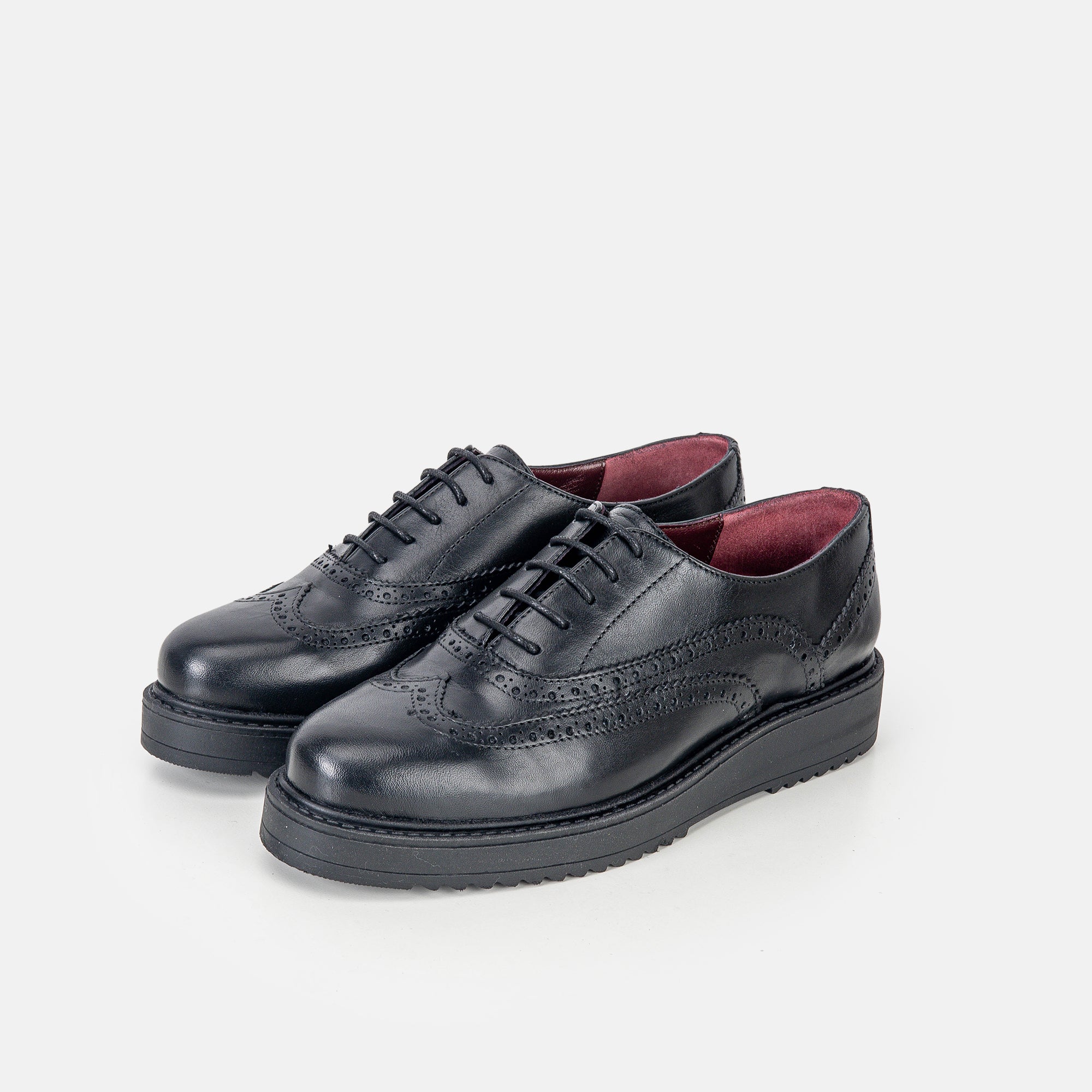 Volzak 0720 Chaussure en cuir Noir
