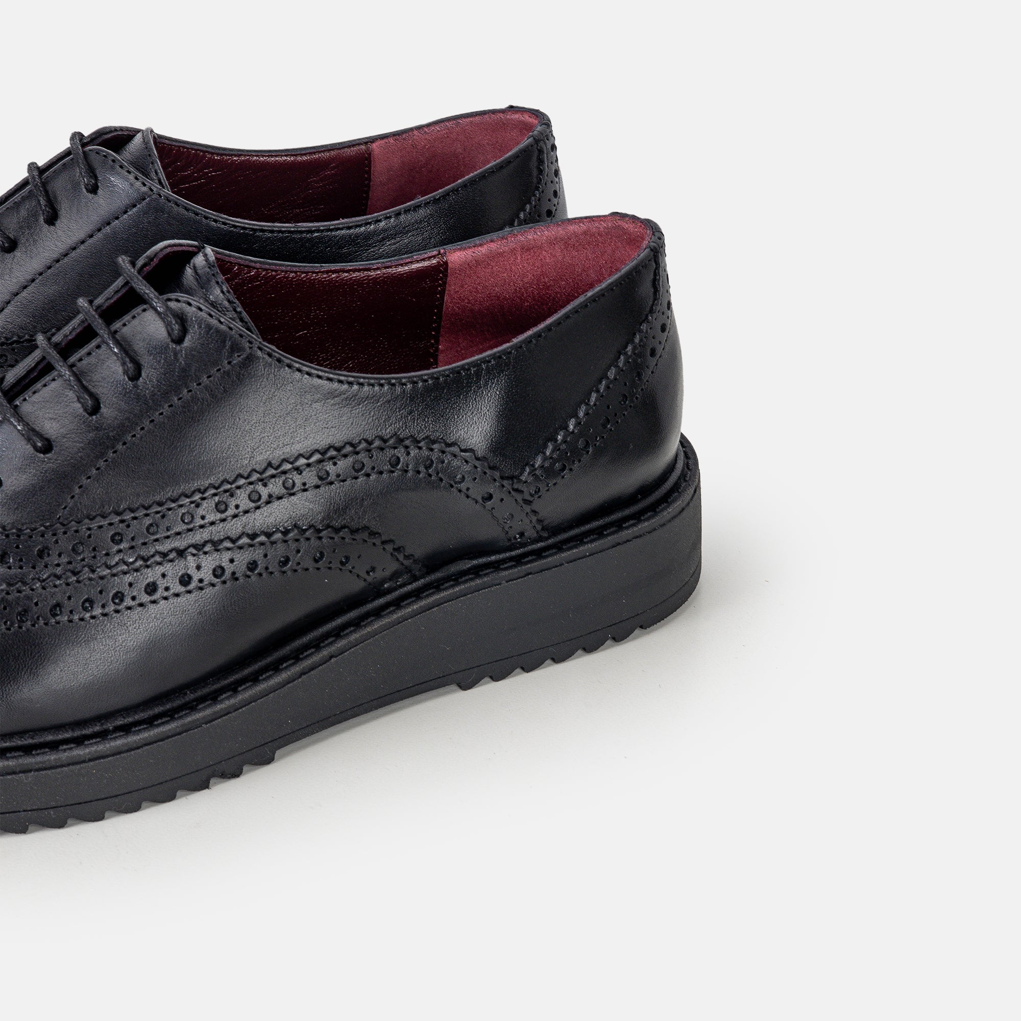 Volzak 0720 Chaussure en cuir Noir