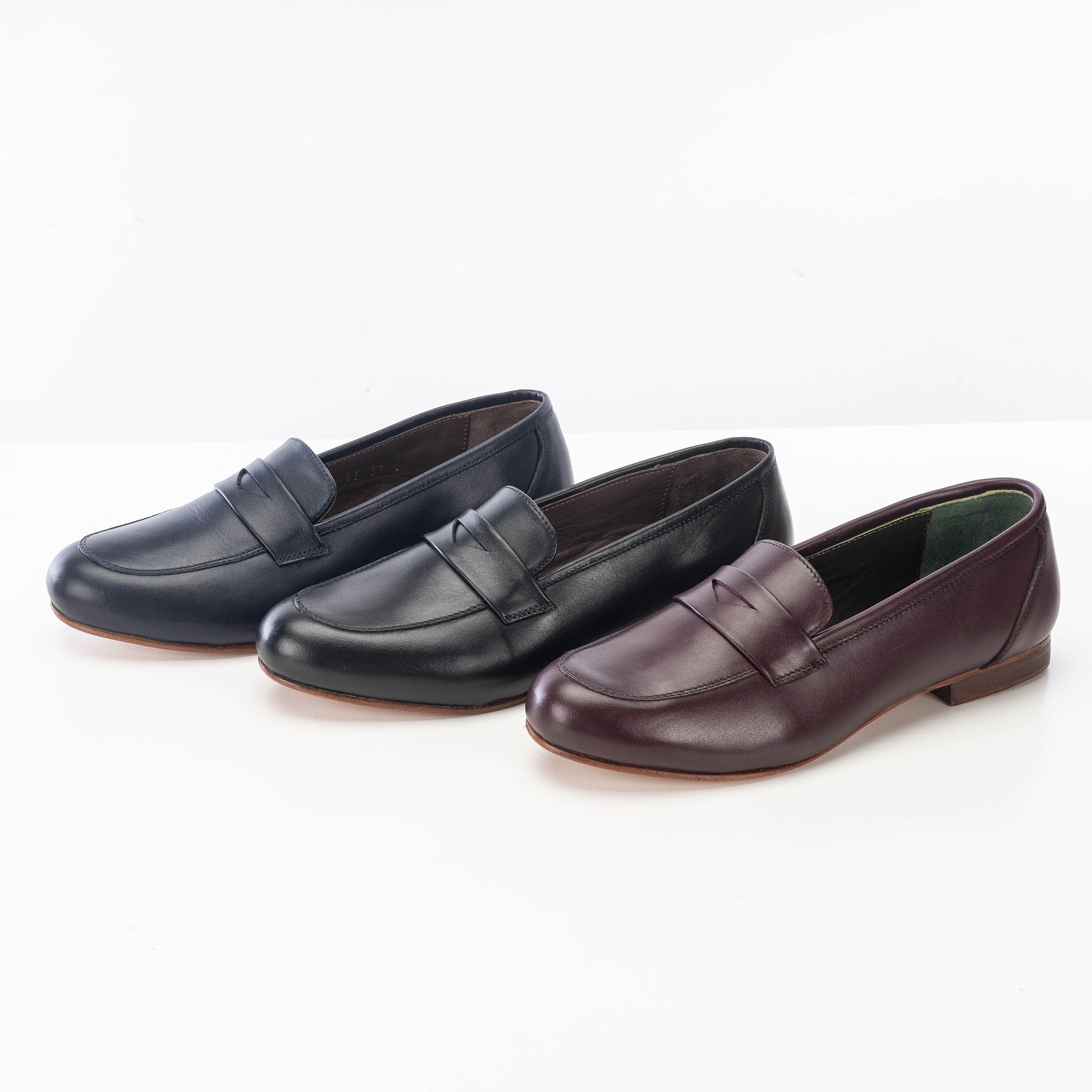 Volzak 3037 Chaussure en cuir Bordeaux