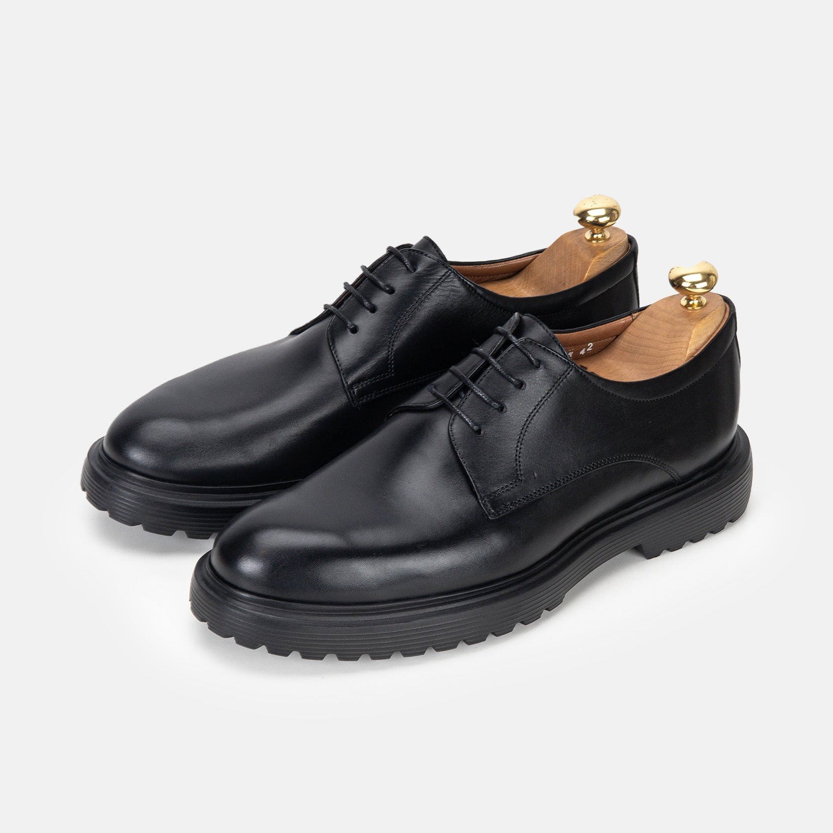 Volzak 5311 leather shoe Black