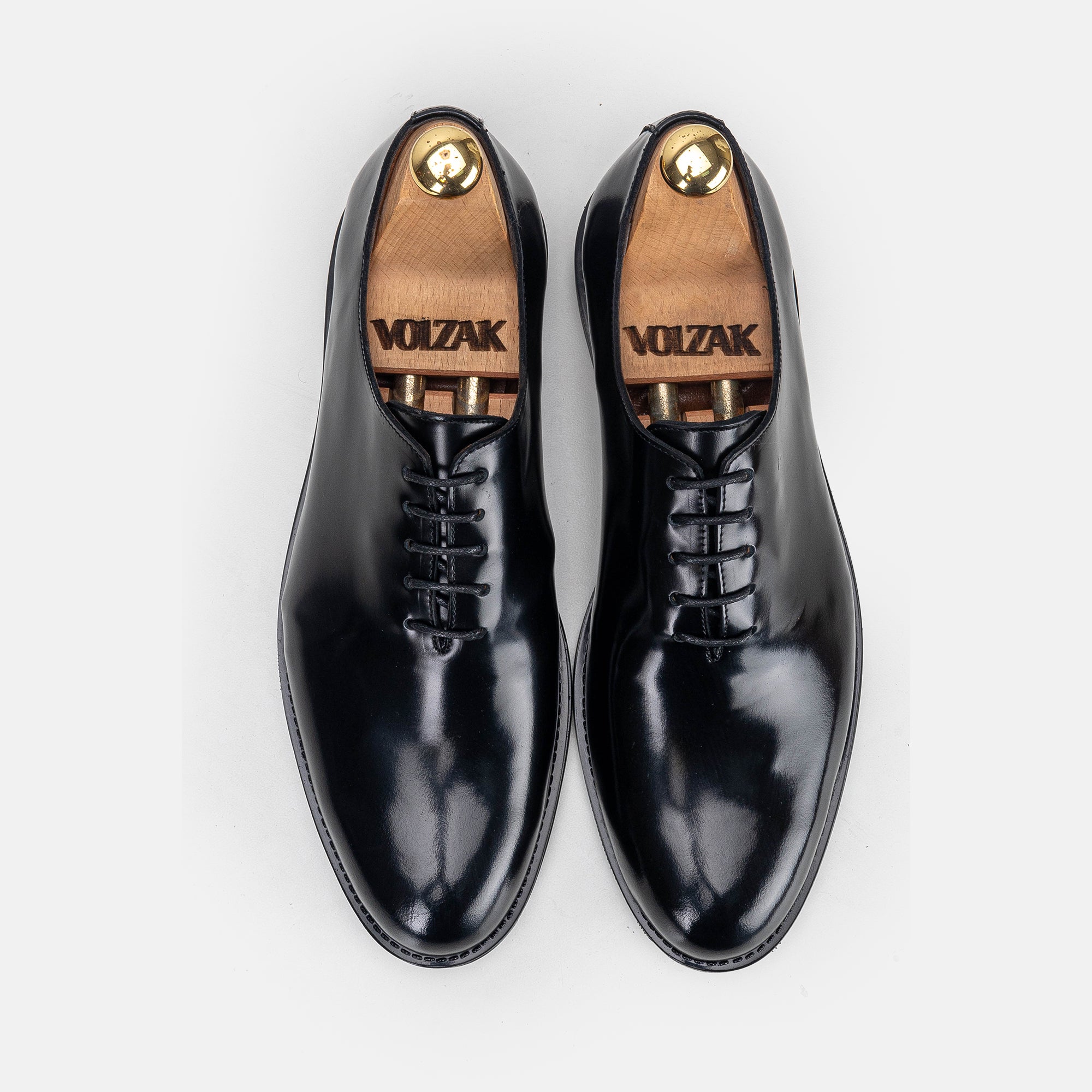 Volzak 5312 chaussure en cuir Démasquable Noir