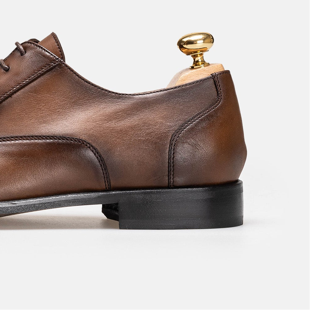 Volzak 5345 Vintage Brown Leather Shoe