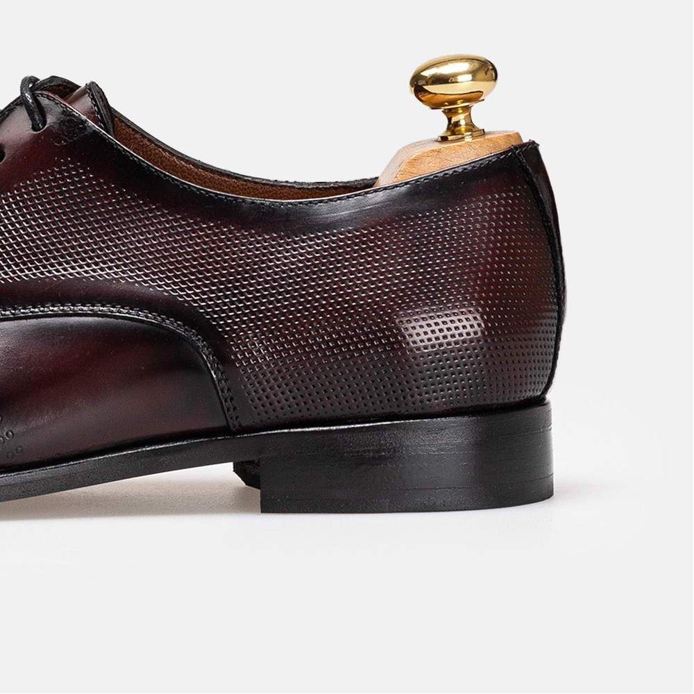 Volzak 5343 chaussure en cuir Démasquable Bordeaux